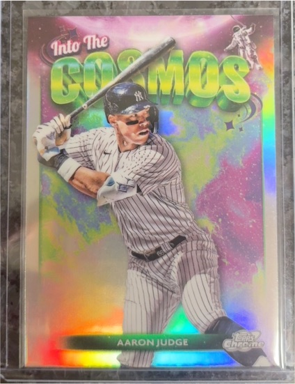 2024 Topps Cosmic Chrome Into the Cosmos #ITC-5 Aaron Judge — front