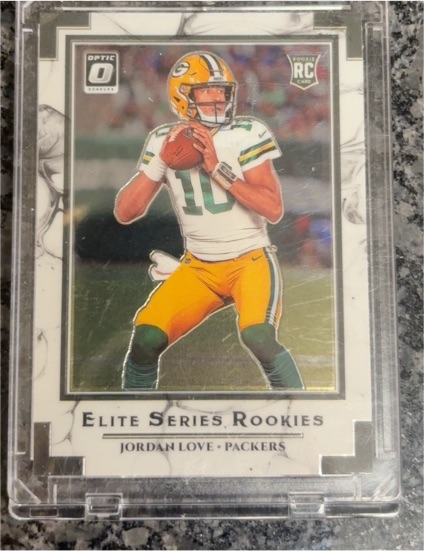 2020 Donruss Optic #ESR-JL Jordan Love Elite Series Rookies — front