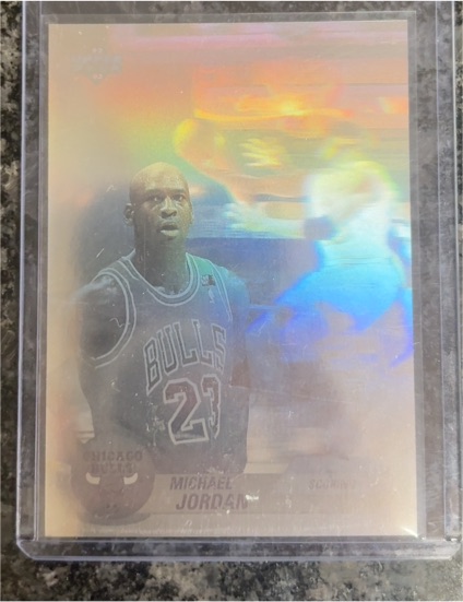 1992-93 Upper Deck Award Winners Holograms #AW1 Michael Jordan — front