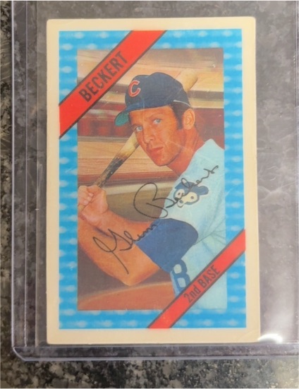 1972 Kellogg's #24 Glenn Beckert — front