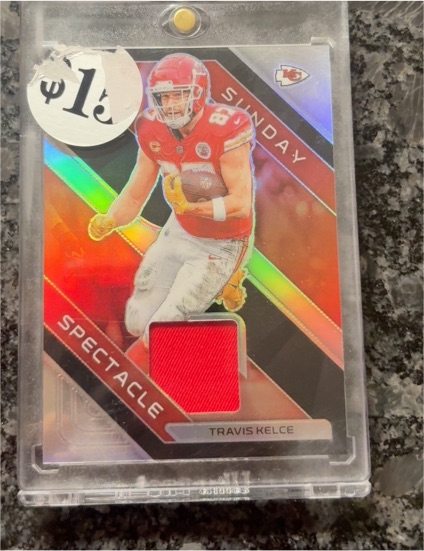 2023 Panini Spectra Sunday Spectacle #SS-TKE Travis Kelce — front