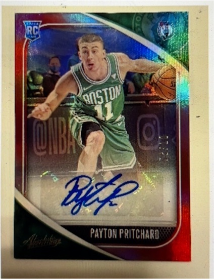 2022 Panini Absolute Memorabilia #11 Payton Pritchard — front