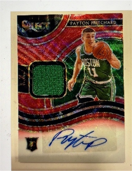 2020-21 Panini Select #RJA-PAY Payton Pritchard — front