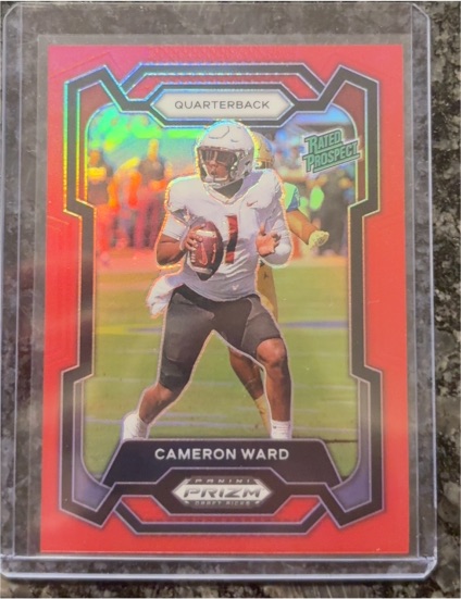 2024 Panini Prizm Draft Picks #199 Cameron Ward — front