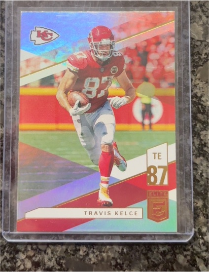 2019 Panini Donruss Elite #87 Travis Kelce — front