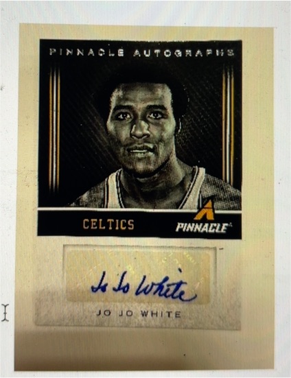 1993 Pinnacle Autographs Jo Jo White — front