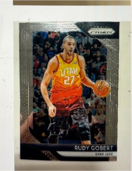 2018-19 Panini Prizm #27 Rudy Gobert — front