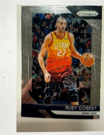 2018-19 Panini Prizm #193 Rudy Gobert — front