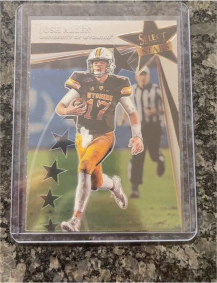 2022 Panini Select Draft Picks Select Stars #SS-JA Josh Allen — front