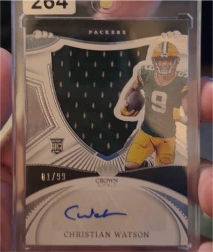2022 Panini Chronicles Crown Royale #CRS-CRS Christian Watson — front