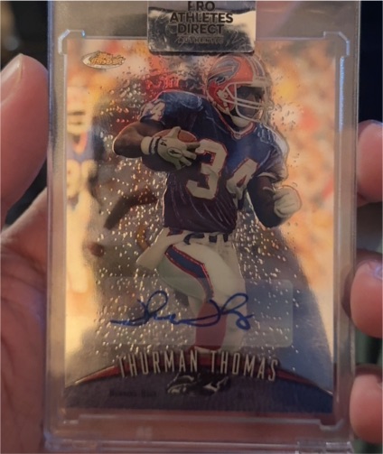 1998 Topps Finest #97 Thurman Thomas — front