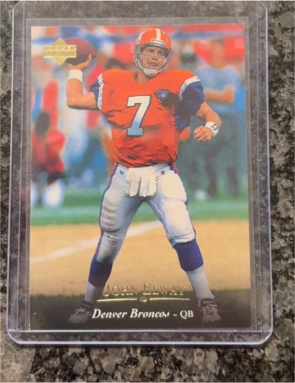 1995 Upper Deck #82 John Elway — front