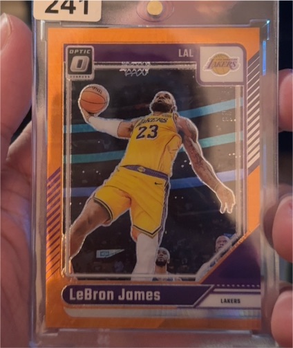 2024-25 Panini Donruss Optic #148 LeBron James — front