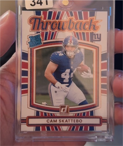 2025 Donruss #36 Cam Skattebo — front
