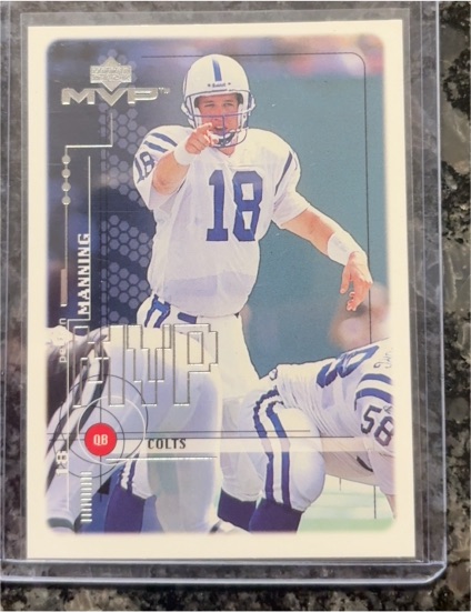 1999 Upper Deck MVP #79 Peyton Manning — front