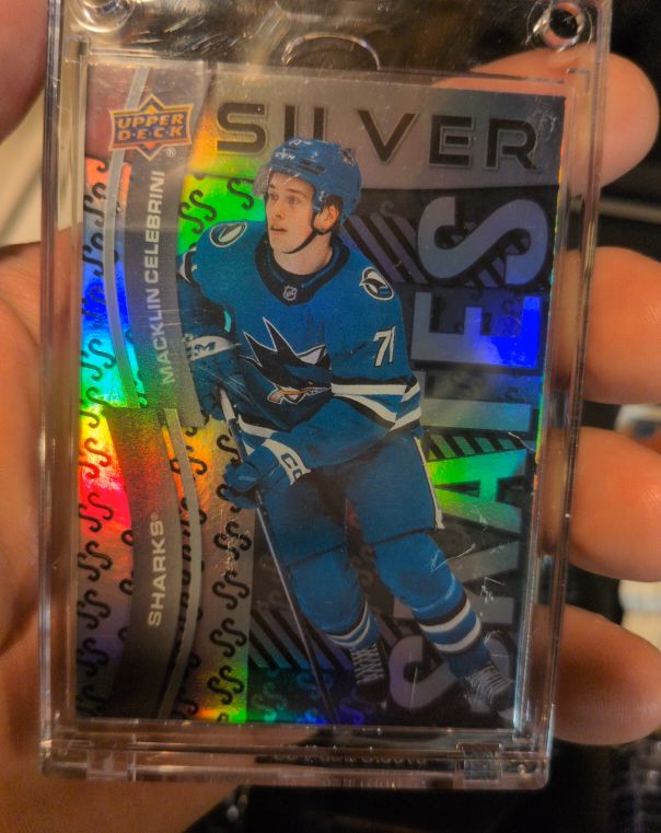 2024-25 Upper Deck Extended Series #SS-7 Macklin Celebrini — front
