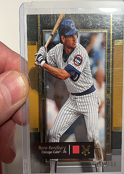 1988 Leaf #199 Ryne Sandberg — front