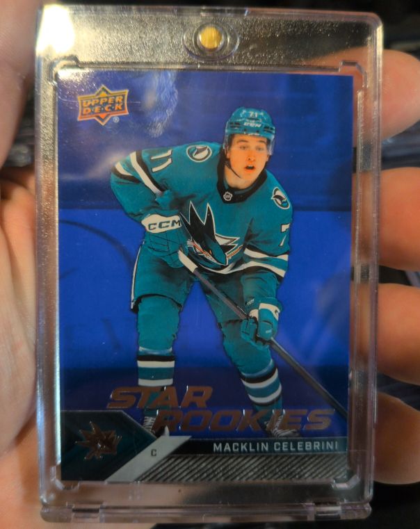 2024-25 Upper Deck Star Rookies #13 Macklin Celebrini — front