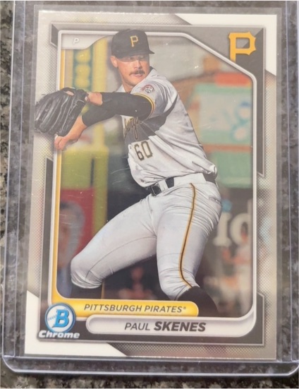 2024 Bowman Chrome Prospects #BCP-125 Paul Skenes — front