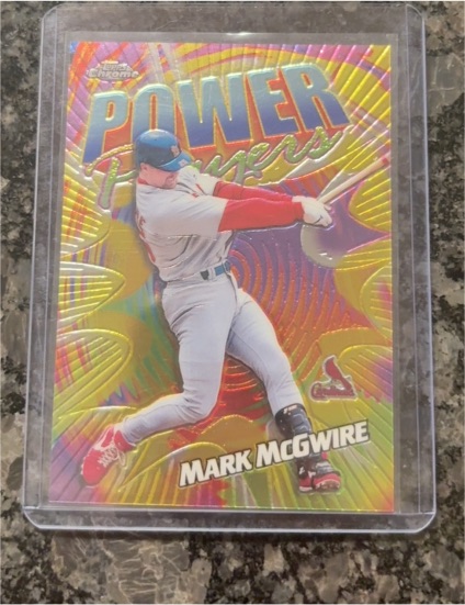 2000 Topps Chrome Power Players #P3 Mark McGwire — front