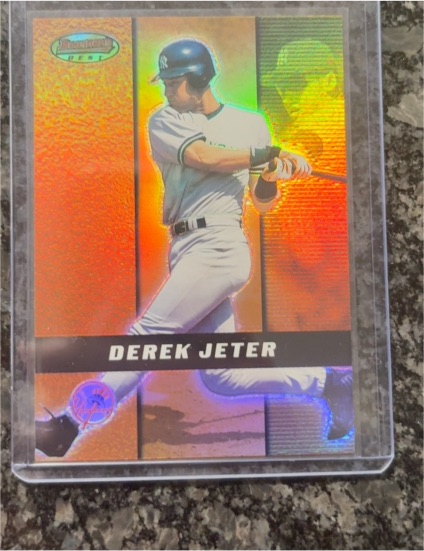 2000 Bowman's Best #68 Derek Jeter — front