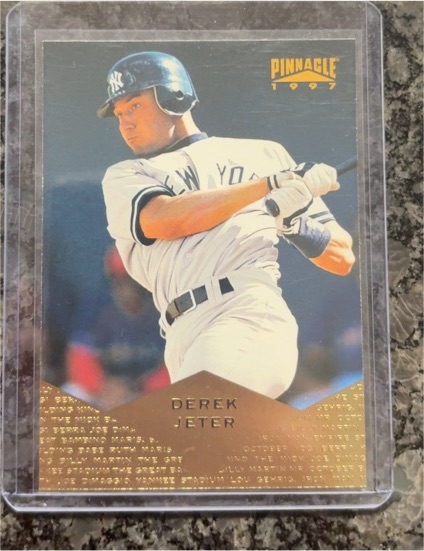 1997 Pinnacle #139 Derek Jeter — front