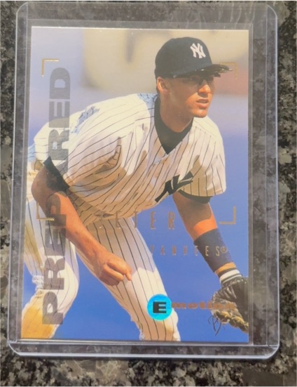 1995 SkyBox Emotion #60 Derek Jeter — front