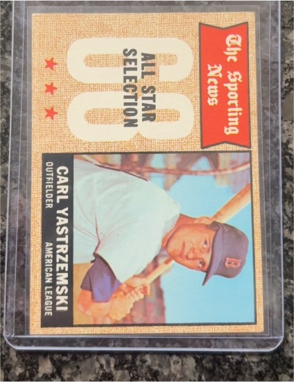 1968 Topps #369 Carl Yastrzemski The Sporting News All Star — front