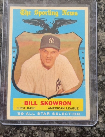 1959 Topps #554 Bill Skowron — front