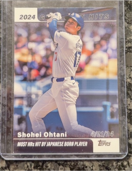 2024 Topps Greatest Hits #GH-8 Shohei Ohtani — front