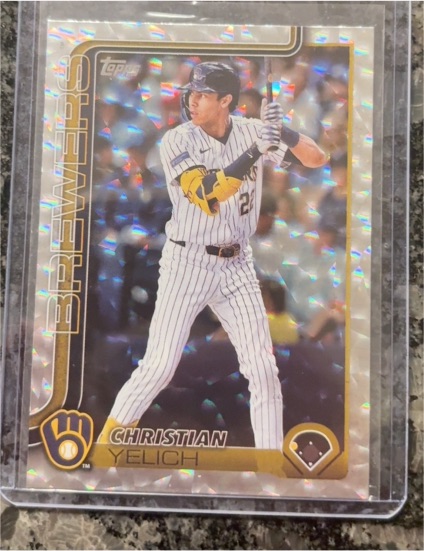 2025 Topps Series 1 #49 Christian Yelich — front