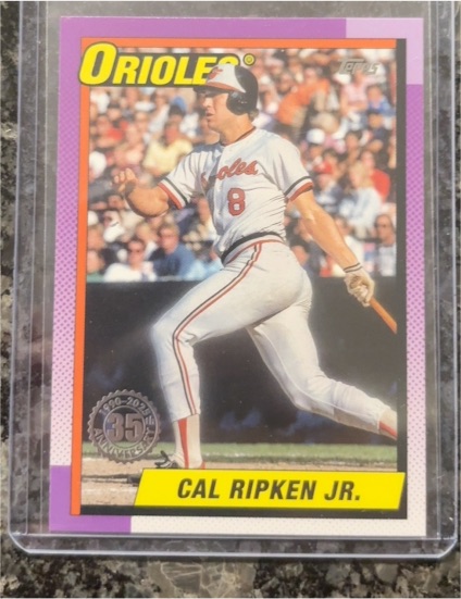2025 Topps Series 1 1990 Topps Baseball 35th Anniversary #T90-59 Cal Ripken Jr. — front