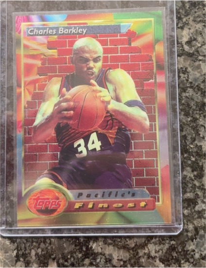 1993-94 Topps Finest #125 Charles Barkley — front