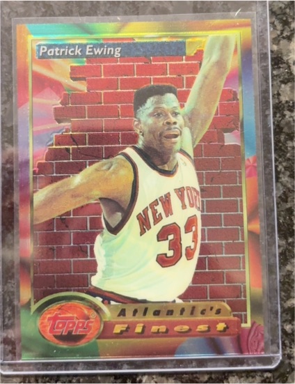 1993-94 Topps Finest #90 Patrick Ewing — front
