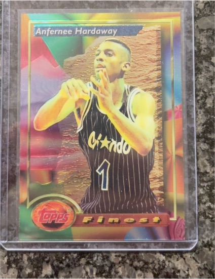 1993 Topps Finest #189 Anfernee Hardaway — front