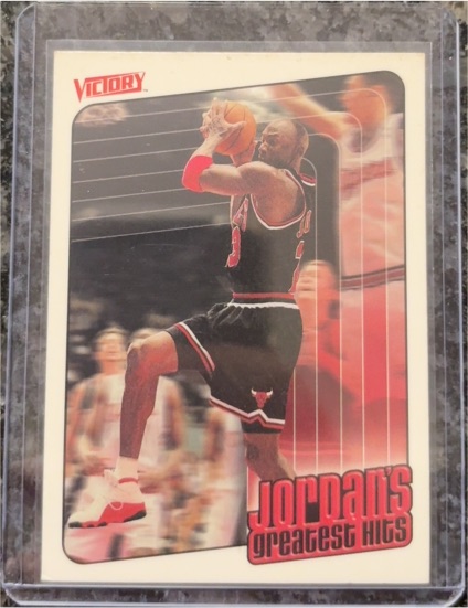 1999 Upper Deck Victory #409 Michael Jordan Jordan's Greatest Hits — front