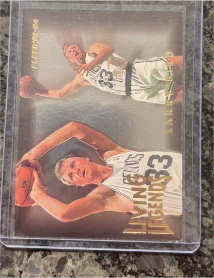 1993-94 Fleer Living Legends #2 Larry Bird — front