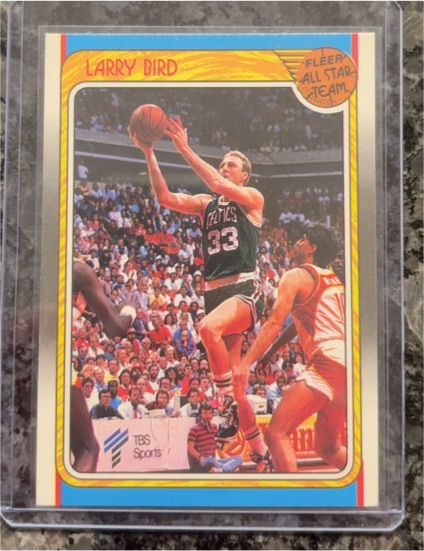 1988-89 Fleer #124 Larry Bird — front