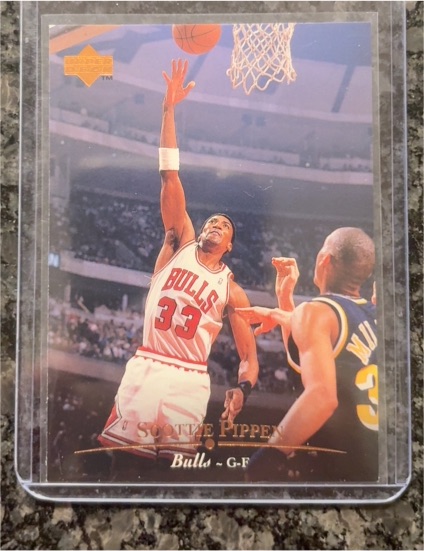 1995-96 Upper Deck #186 Scottie Pippen — front