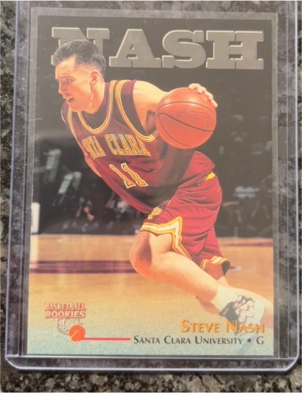 1996 Score Board Rookies #18 Steve Nash — front