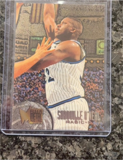 1995-96 Fleer Metal #78 Shaquille O'Neal — front