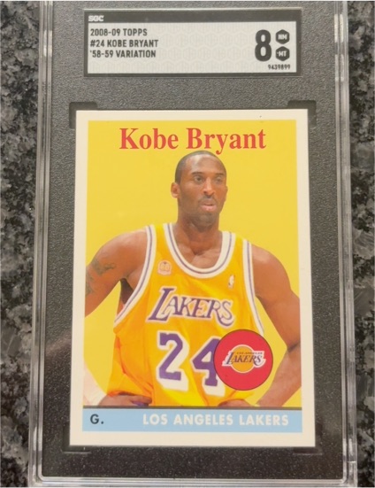 2008-09 Topps #24 Kobe Bryant 1958-59 Variation — front