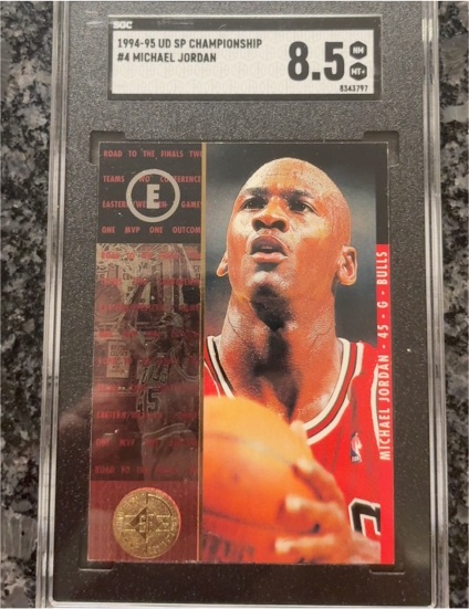 1994-95 Upper Deck SP Championship #4 Michael Jordan — front