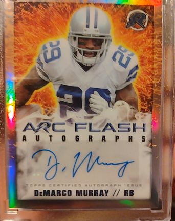 2024 Topps Resurgence Arc Flash Autographs #AFA-DM DeMarco Murray — front