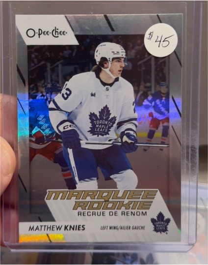 2023-24 O-Pee-Chee #573 Matthew Knies Marquee Rookie — front