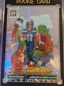 2023 Panini Donruss Optic Downtown #Downtown Jaxon Smith-Njigba — front