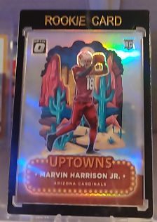 2024 Donruss Optic Uptowns #5 Marvin Harrison Jr. — front