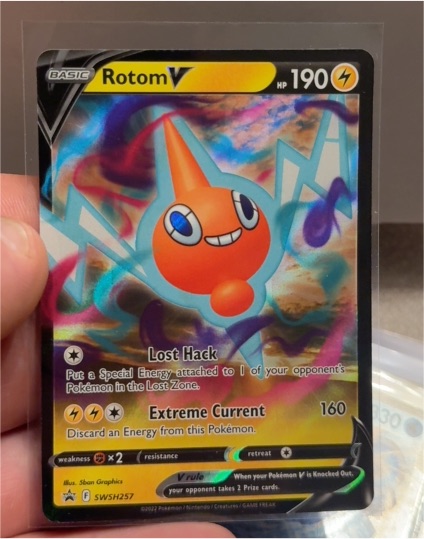 2022 Pokémon Rotom V #SWSH257 — front