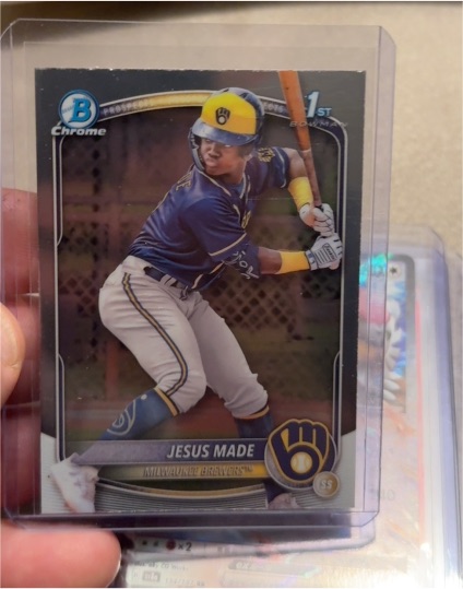 2025 Bowman Chrome #BCP-50 Jesus Made — front