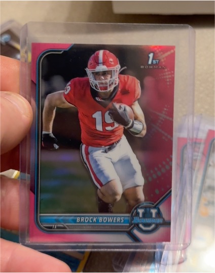 2021 Bowman University #83 Brock Bowers — front